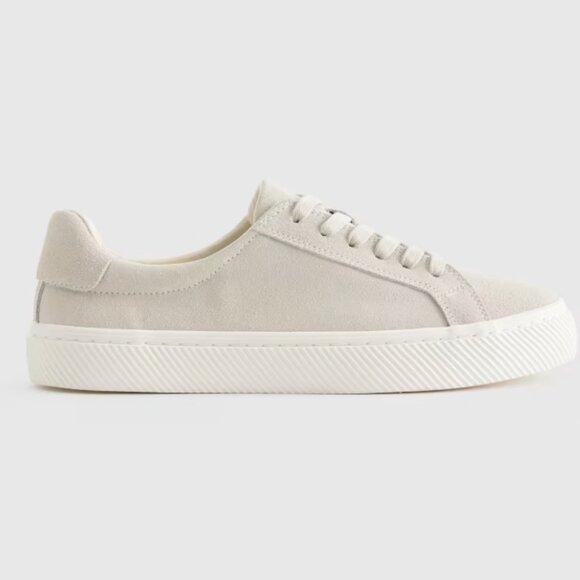 Quince Italian Suede Everyday Sneaker Women 8.5 - Picture 1 of 9